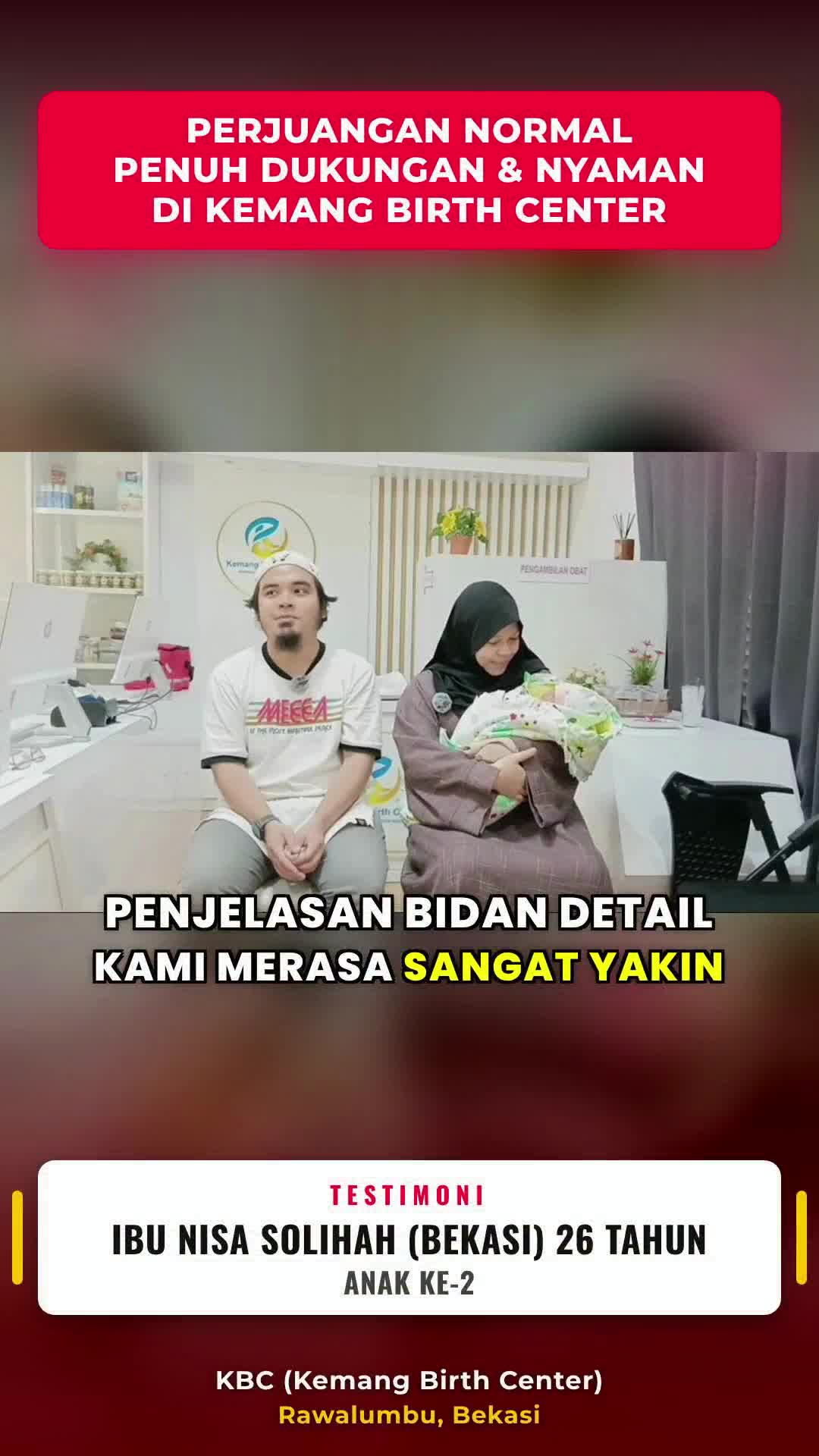 Nisa, pasien KBC