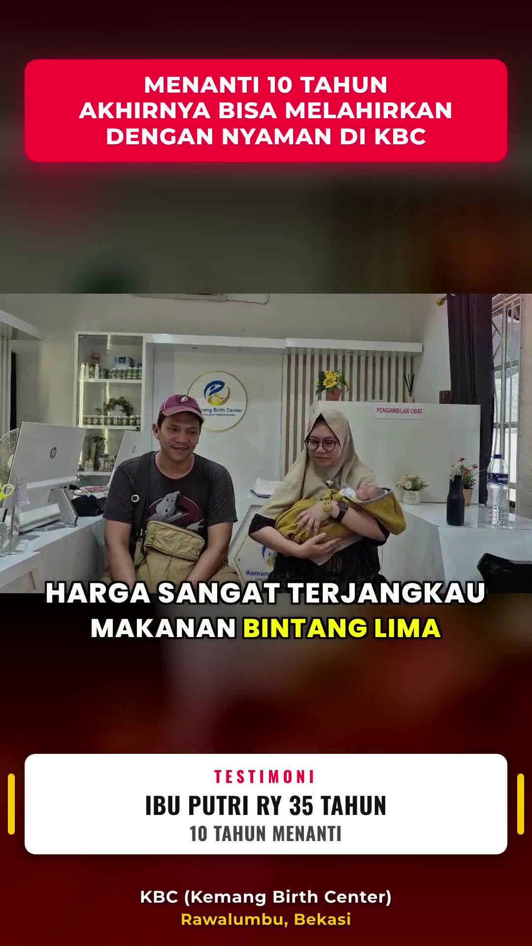 Putri, pasien KBC