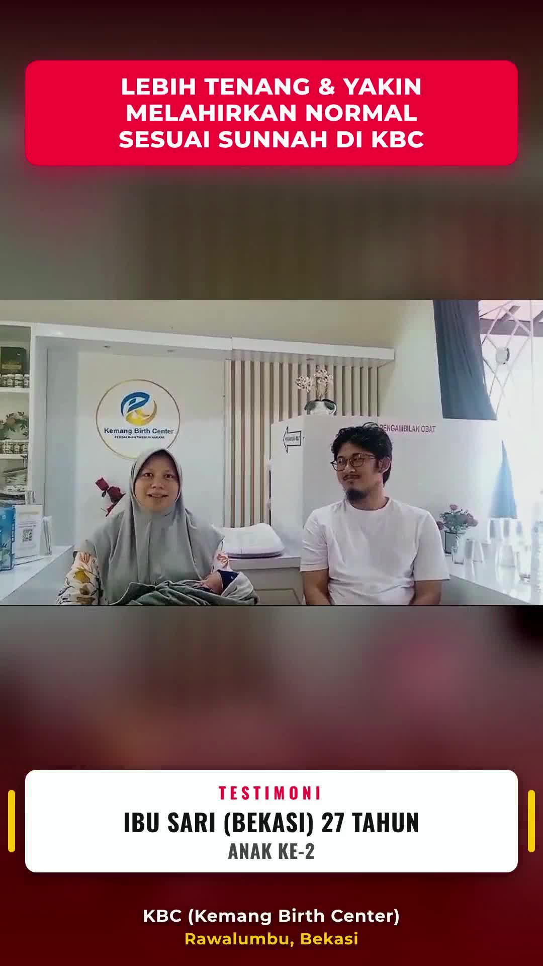 Sari, pasien KBC